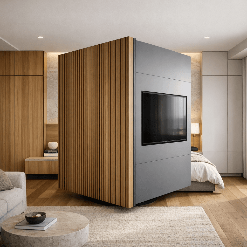 Painel de TV Pivotante: Guia Completo para Apartamentos Compactos