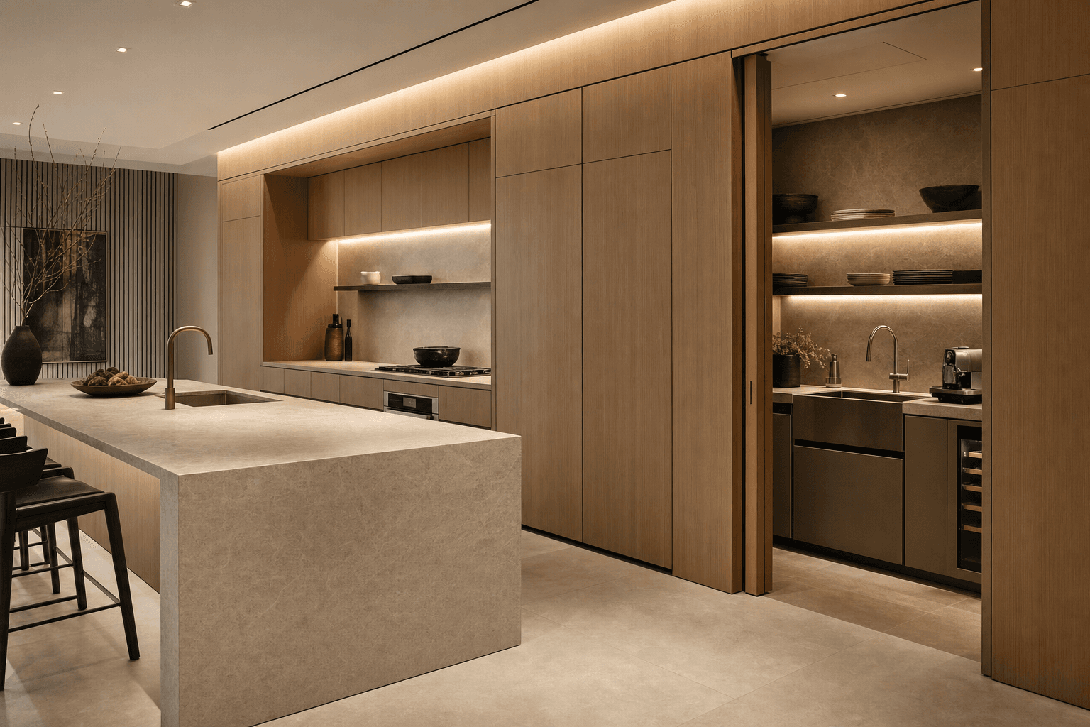Butler’s Pantry: O Guia Completo da Cozinha de Apoio dos Sonhos
