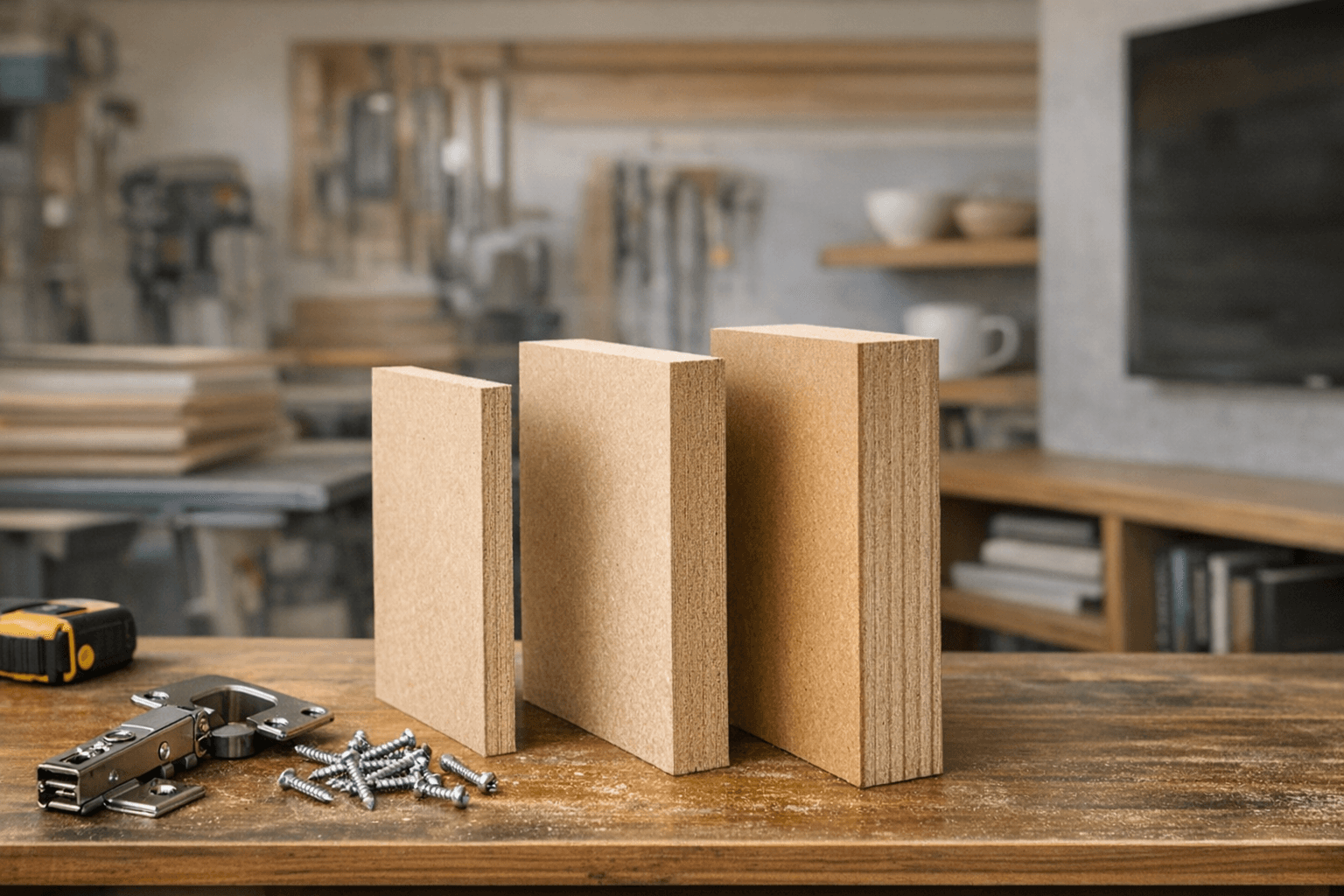 MDF 15mm, 18mm ou 25mm: Descubra a Espessura Ideal para Seu Móvel